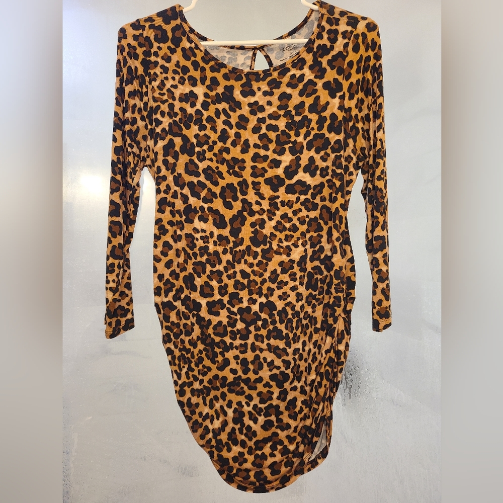 Motherhood Maternity Leopard Long-sleeve